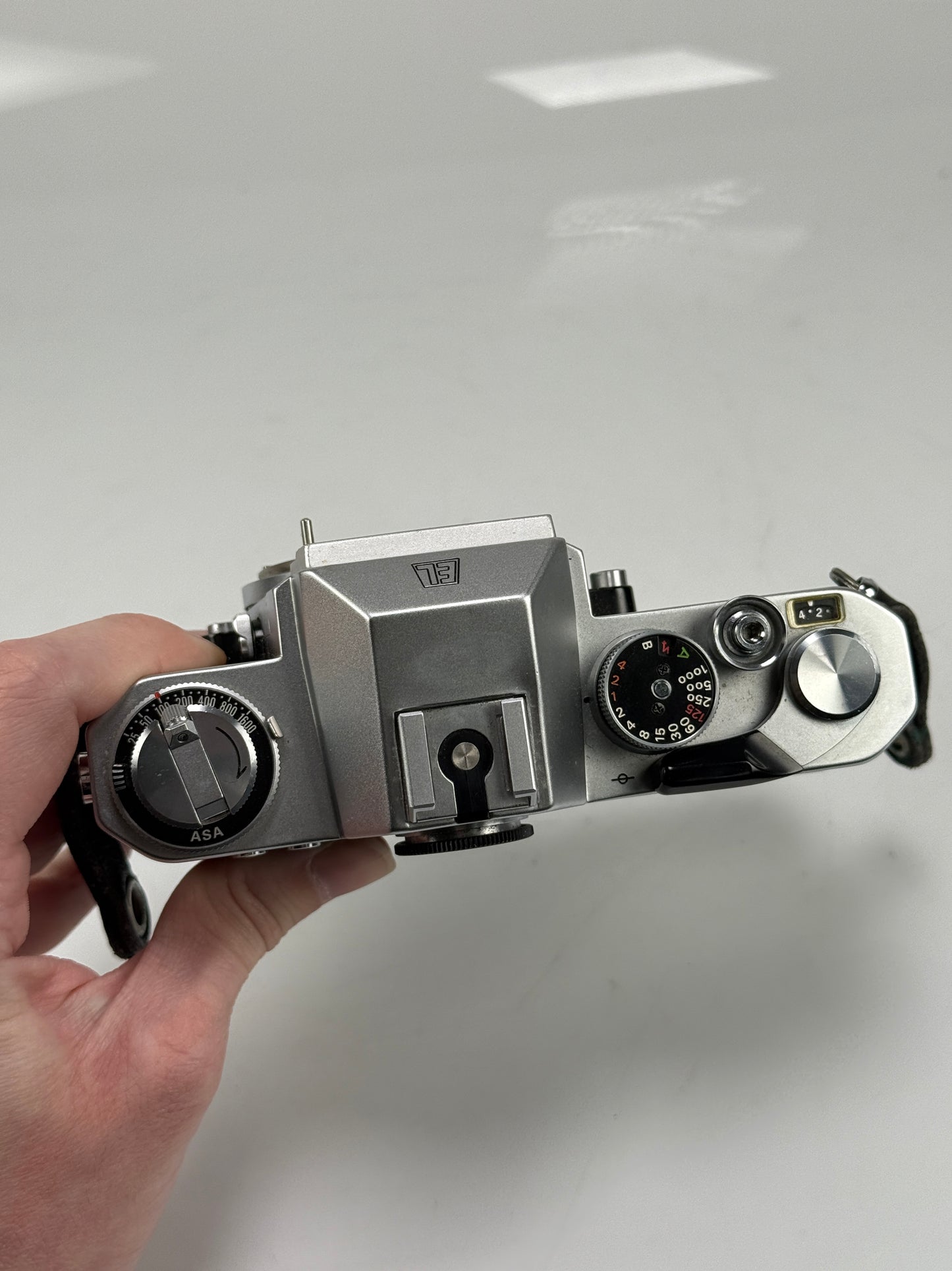 Nikon Nikkormat Nikomat EL 35mm SLR Film Camera Body Chrome