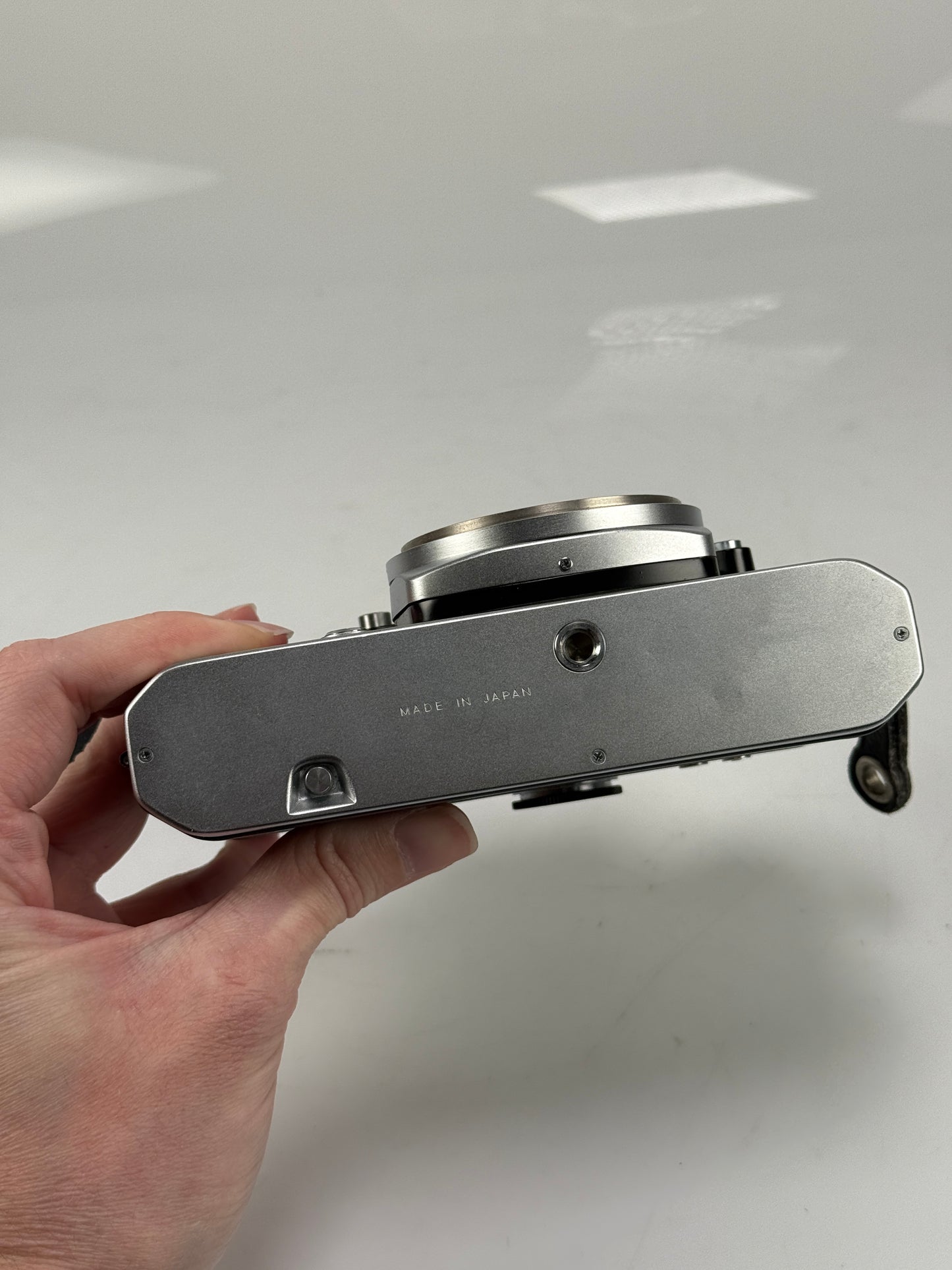 Nikon Nikkormat Nikomat EL 35mm SLR Film Camera Body Chrome