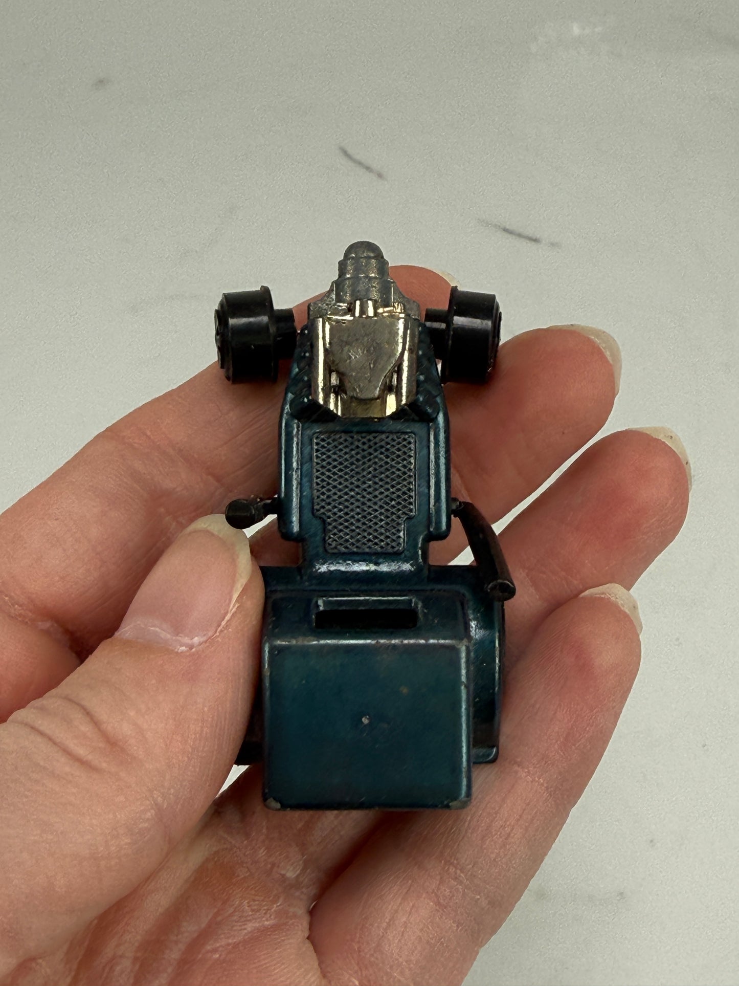 JOHNNY LIGHTNING TOPPER BIG RIG AQUA GREEN Toy Car