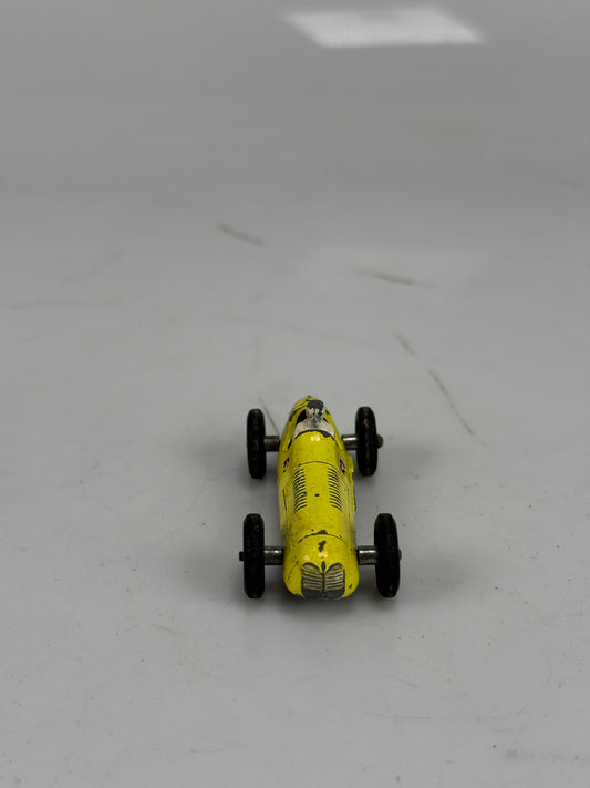 Vintage Matchbox Lesney #52 1948 Maserati 4CLT Yellow Racer