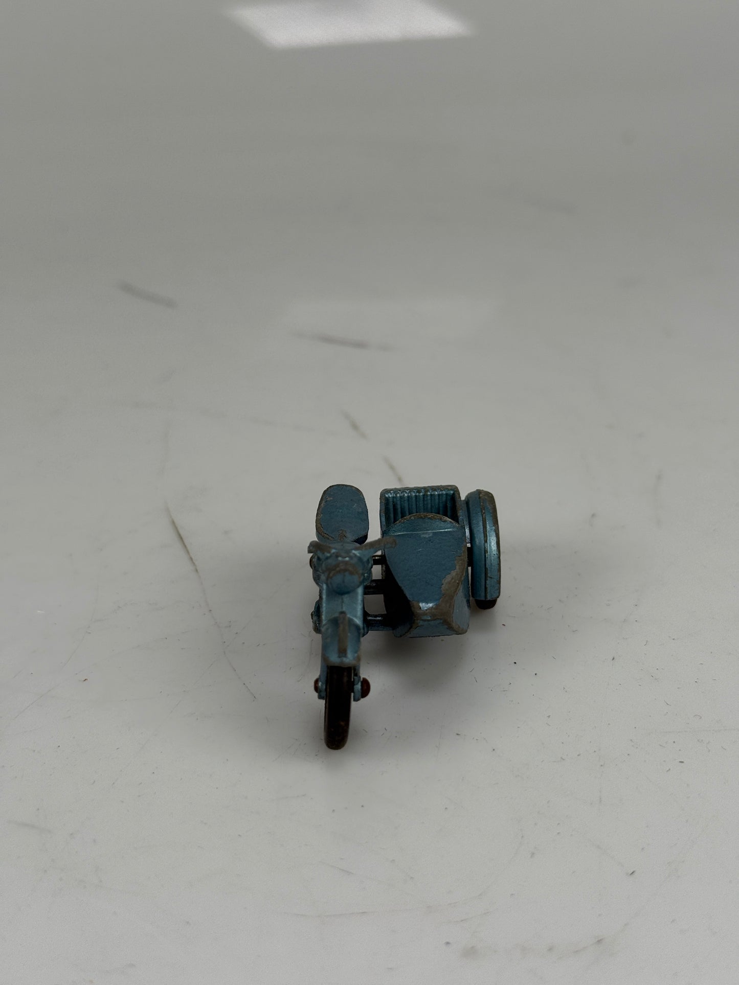 Matchbox No. 4 Triumph Motorcycle with Sidecar, Nice Original