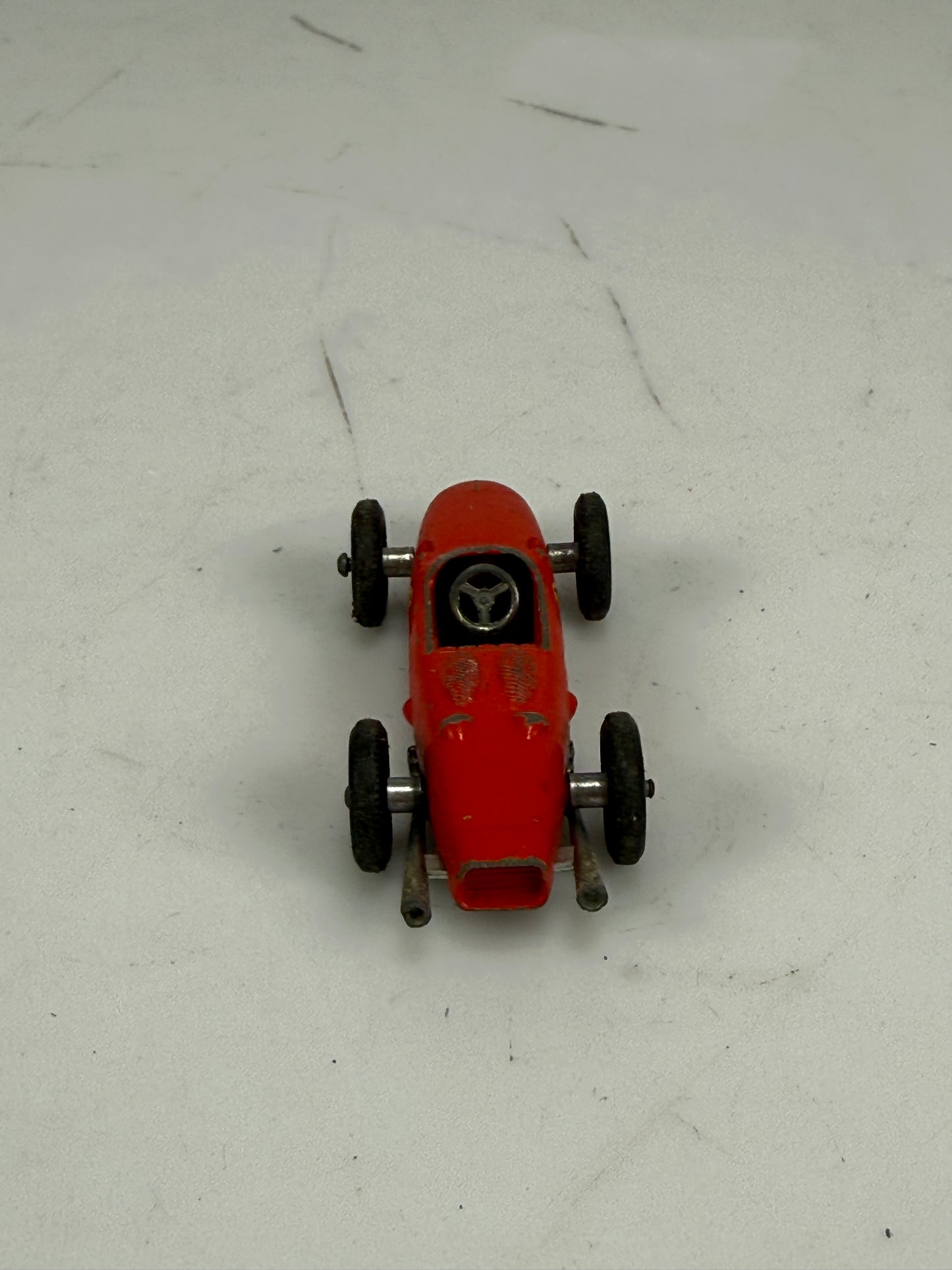 Vintage Lesney Matchbox No. 73 Ferrari F1 Racing Car Red
