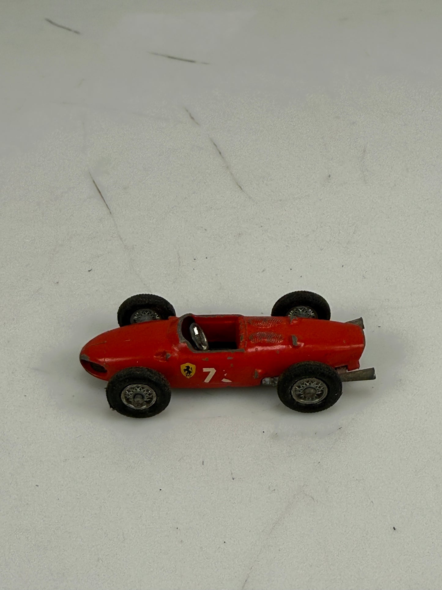 Vintage Lesney Matchbox No. 73 Ferrari F1 Racing Car Red