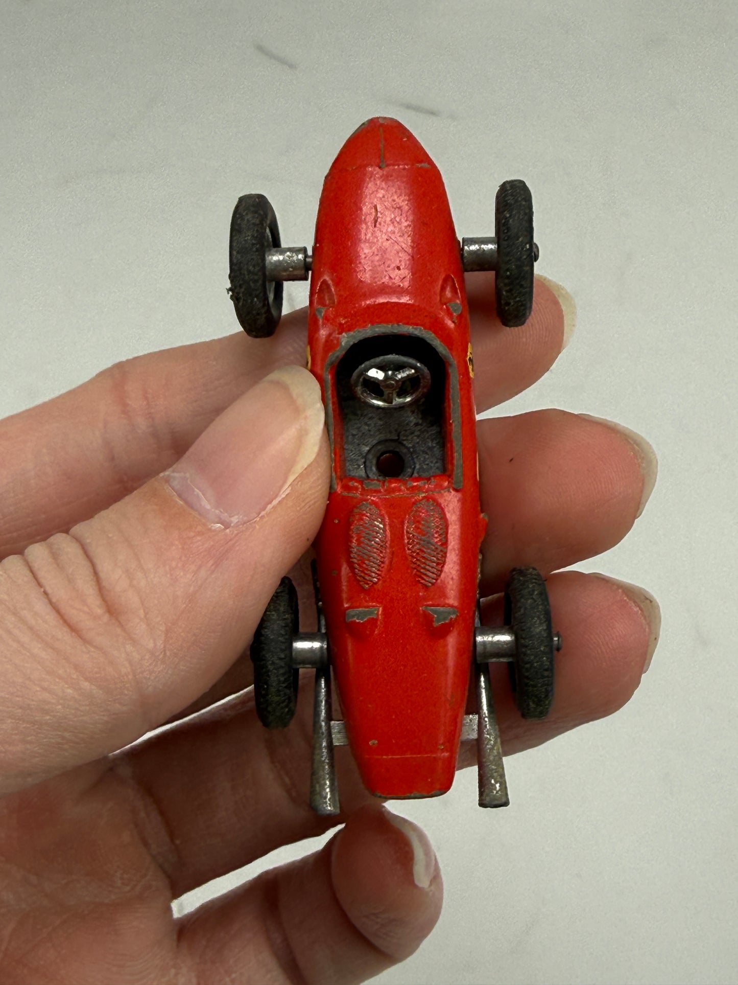 Vintage Lesney Matchbox No. 73 Ferrari F1 Racing Car Red
