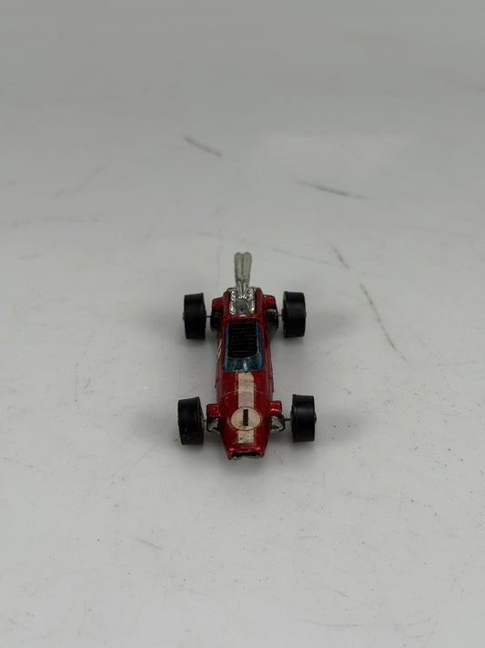 Hot Wheels Grand Prix Series Redline Brabham Repco F1 Red Hong Kong 1969