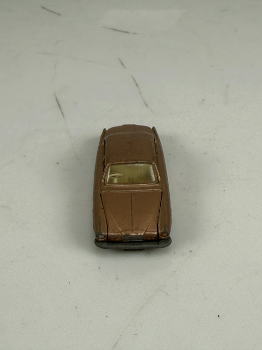 Vintage 1960s Matchbox Lesney No.28 Diecast 1/64 Gold Brown Jaguar MK10 England