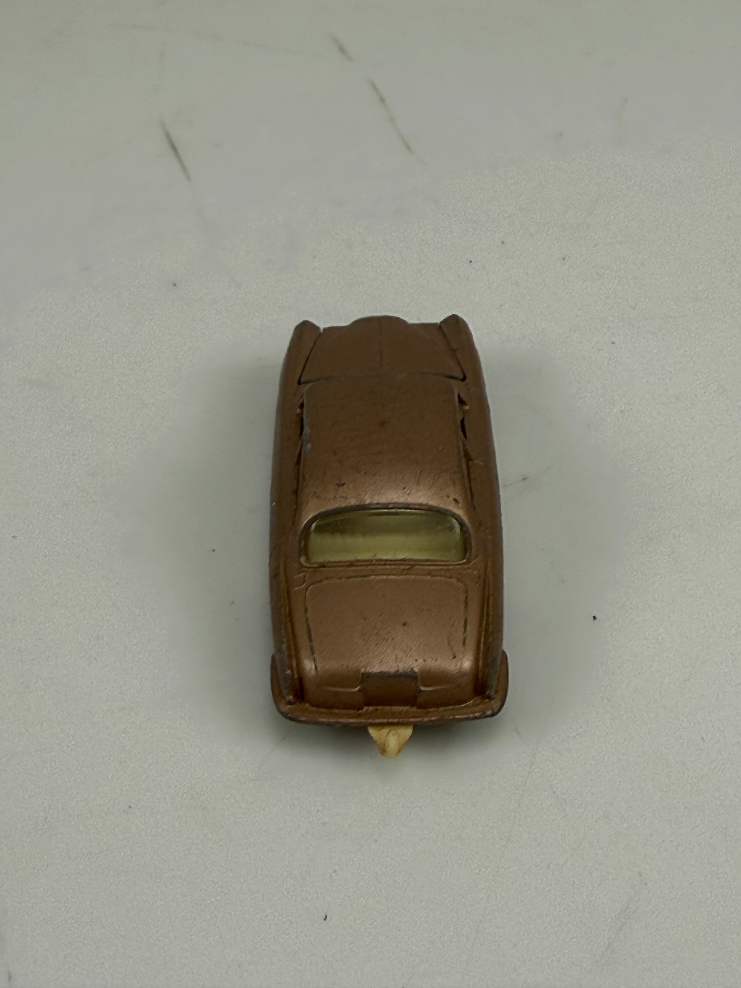 Vintage 1960s Matchbox Lesney No.28 Diecast 1/64 Gold Brown Jaguar MK10 England