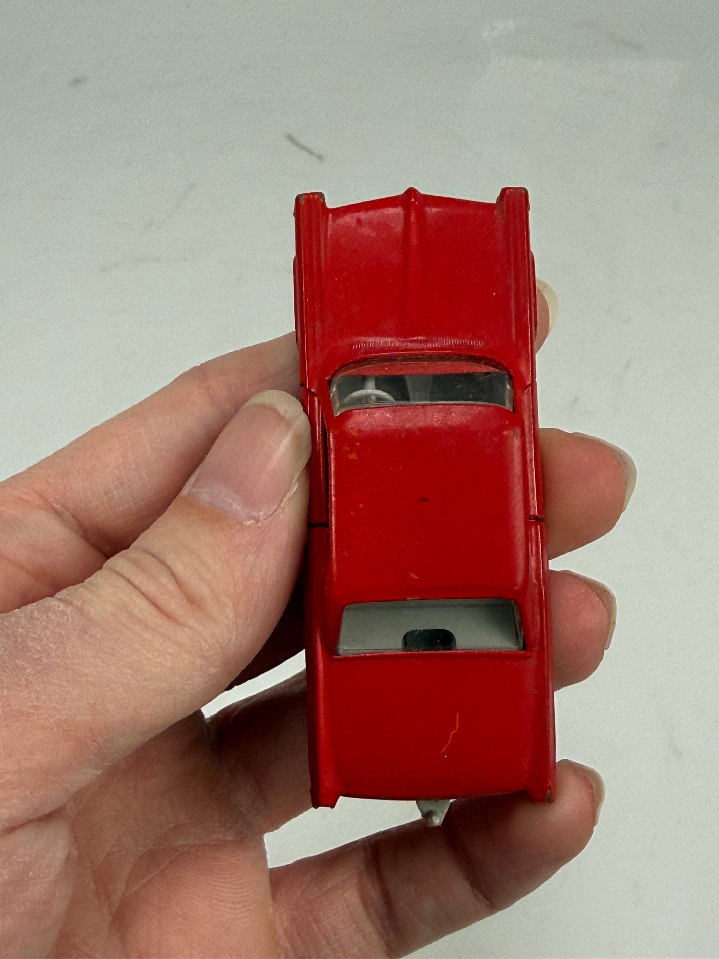 Lesney Matchbox No. 22 Red Pontiac GP Sports Coupe Vintage