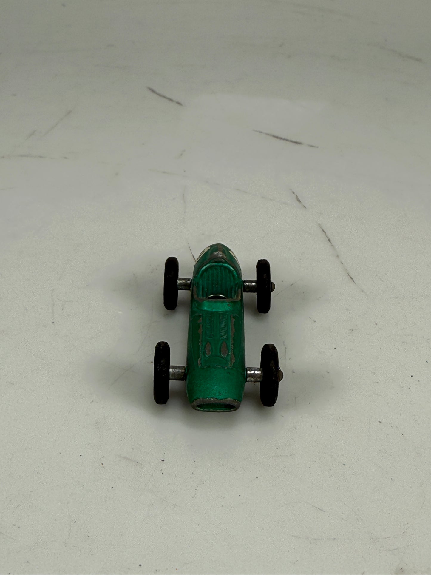 Vintage Lesney Matchbox #19 ASTON MARTIN DBR5 Race Car - NO DRIVER
