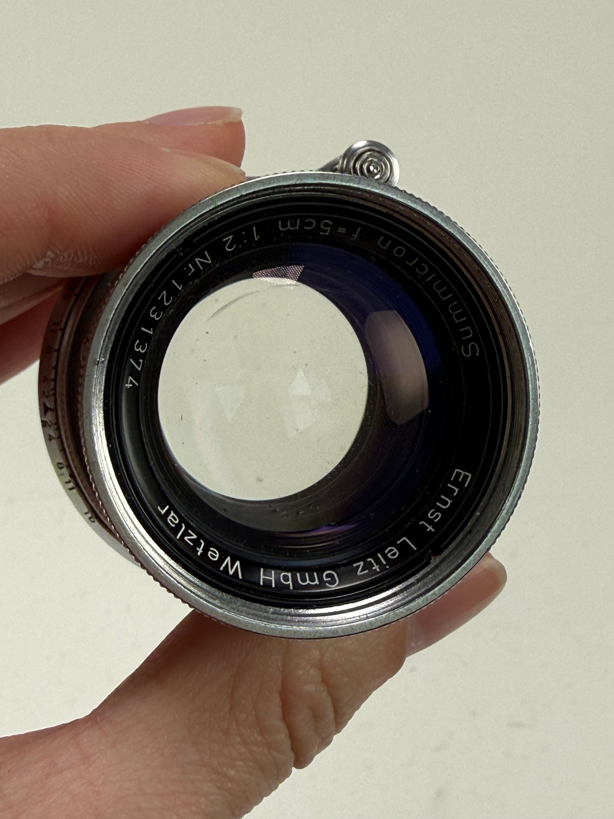 Leica Leitz Summicron 5cm 50mm f2 Collapsible Lens for M mount Rangefinder