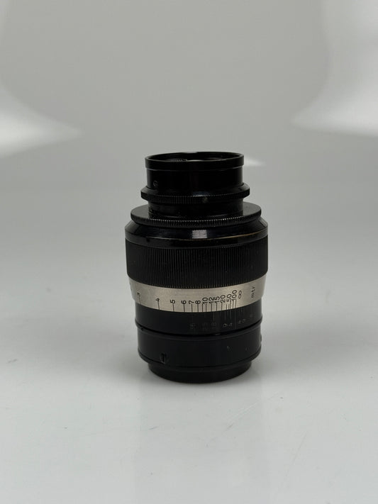 Leica Elmar 90mm F4 LTM - Black Paint / v1 no serial fat version Elmar