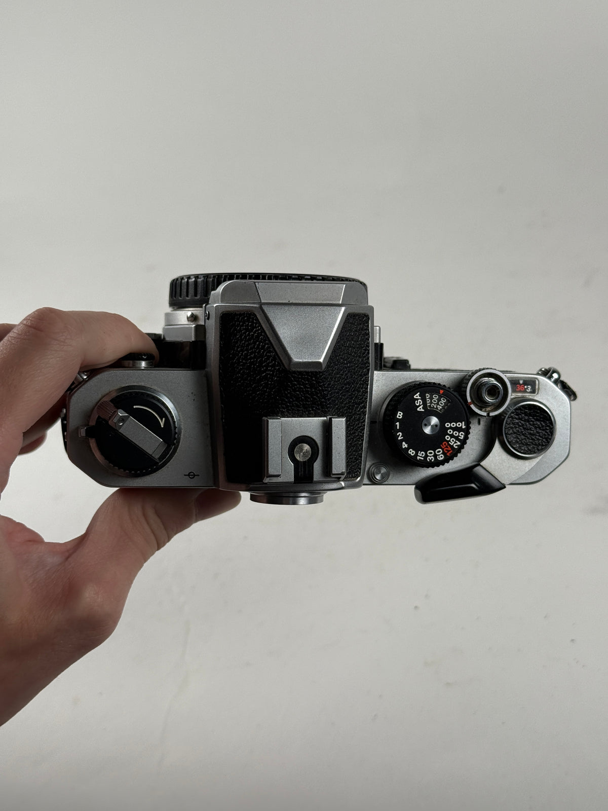 Nikon FM 35mm SLR Film Camera Chrome Body
