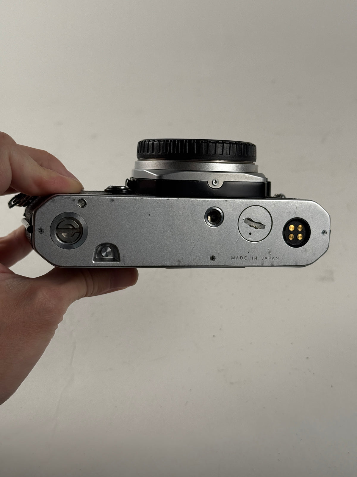 Nikon FM 35mm SLR Film Camera Chrome Body