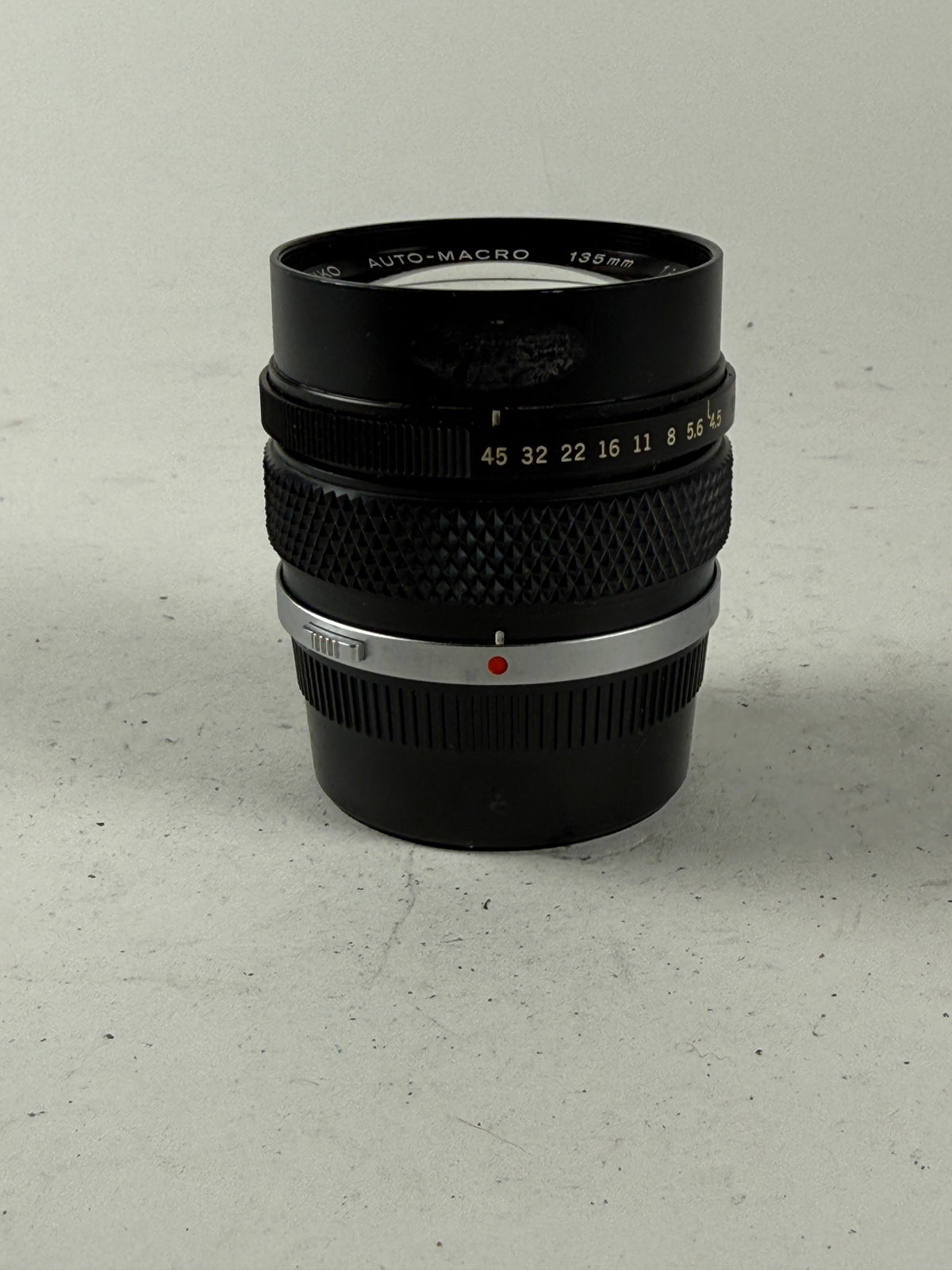 Olympus OM Zuiko Auto-Macro 135mm f4.5 lens
