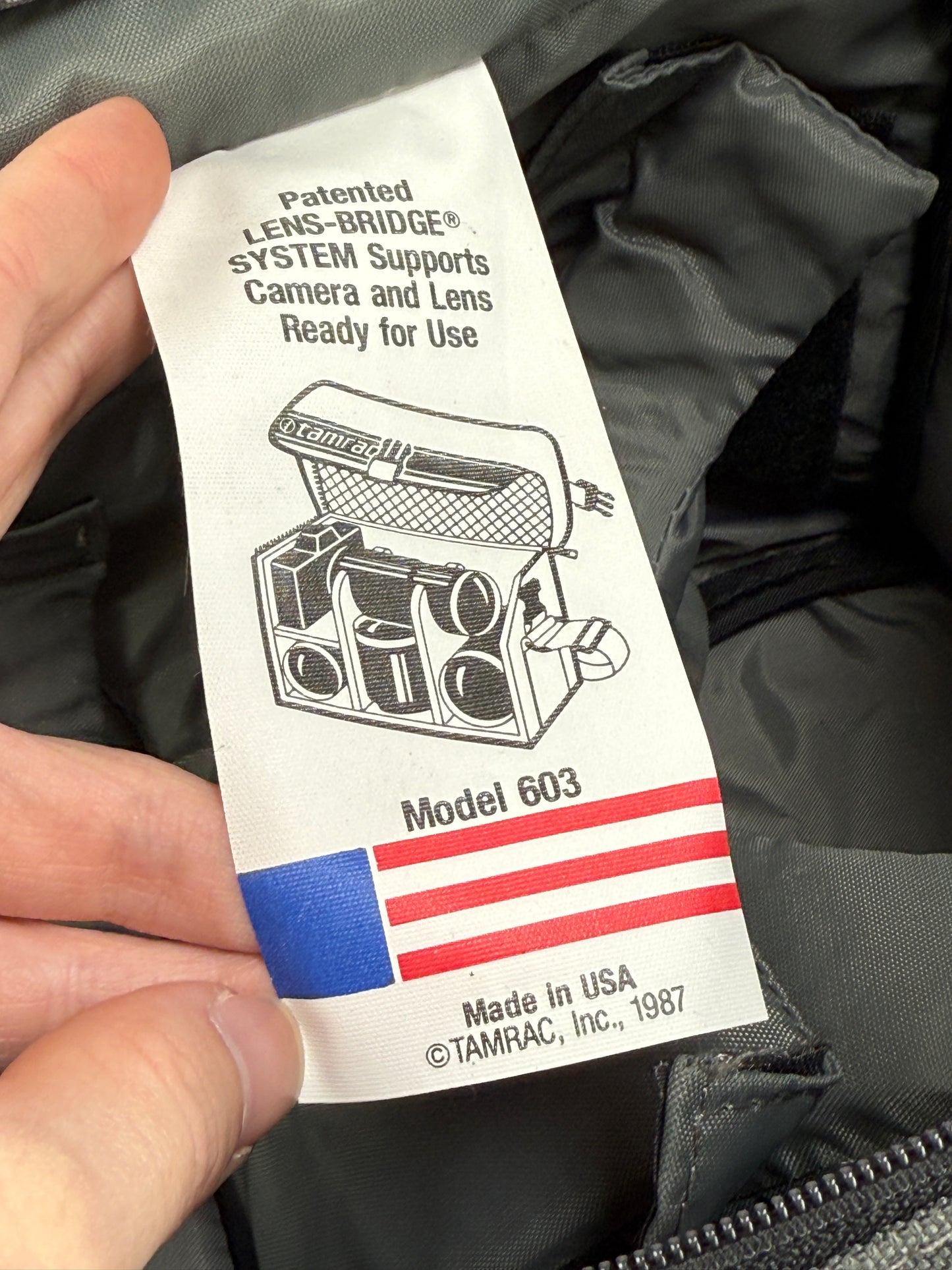 Vintage Tamrac canvas Camera Bag 603