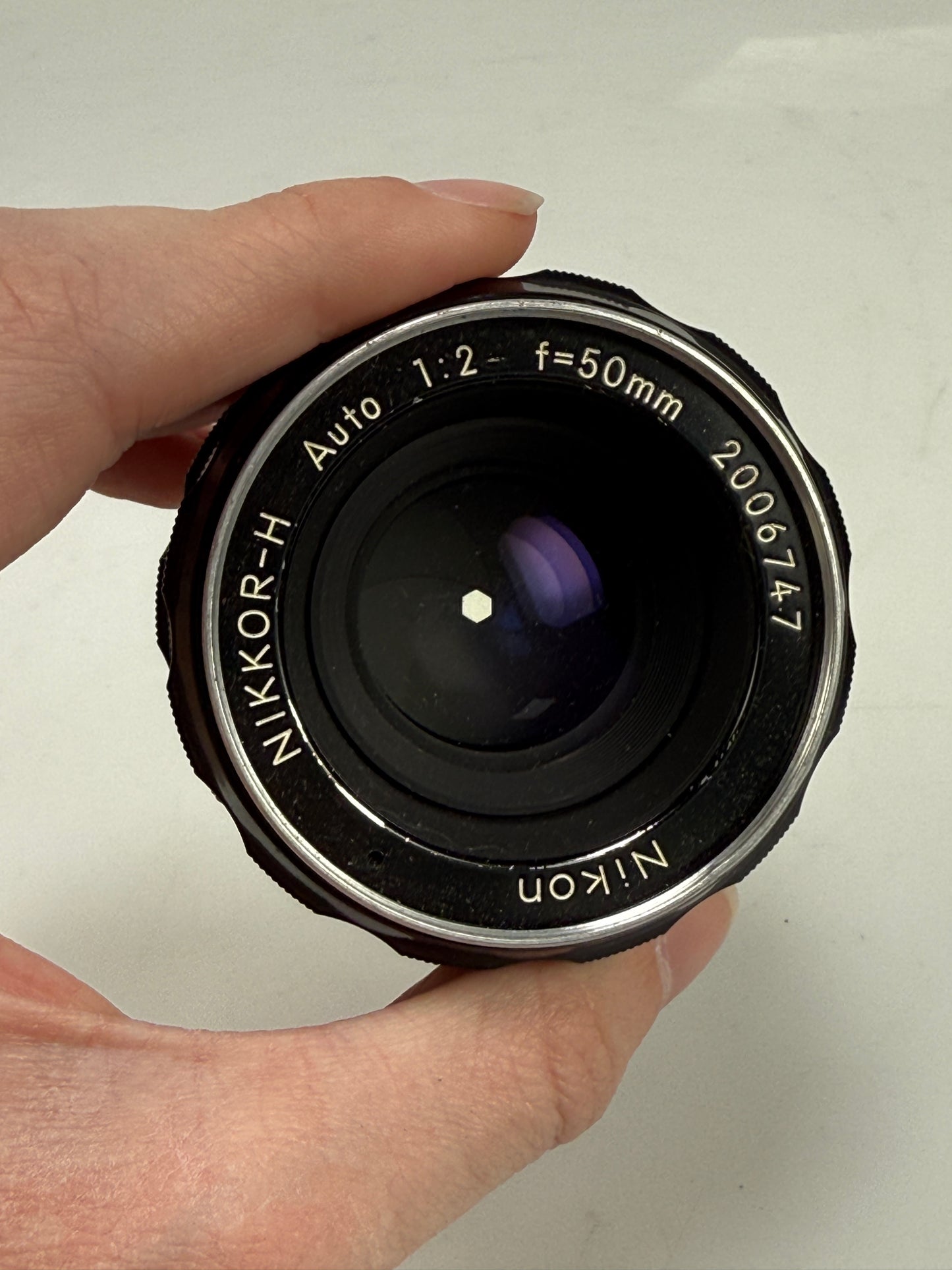 Nikon Nippon Kogaku Nikkor-H Auto 5cm 50mm f2 lens