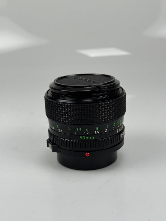 Canon FD 50mm f1.2 Lens