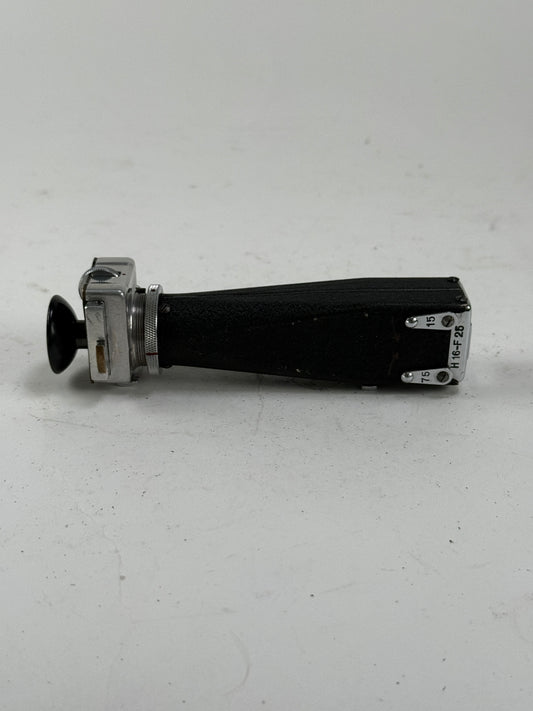 Bolex Trifocal H16 F25 15-75 Viewfinder Finder