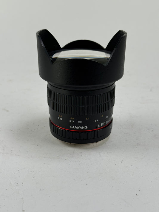 Samyang 10mm F2.8 Ultra Wide Angle Lens (Canon EF)