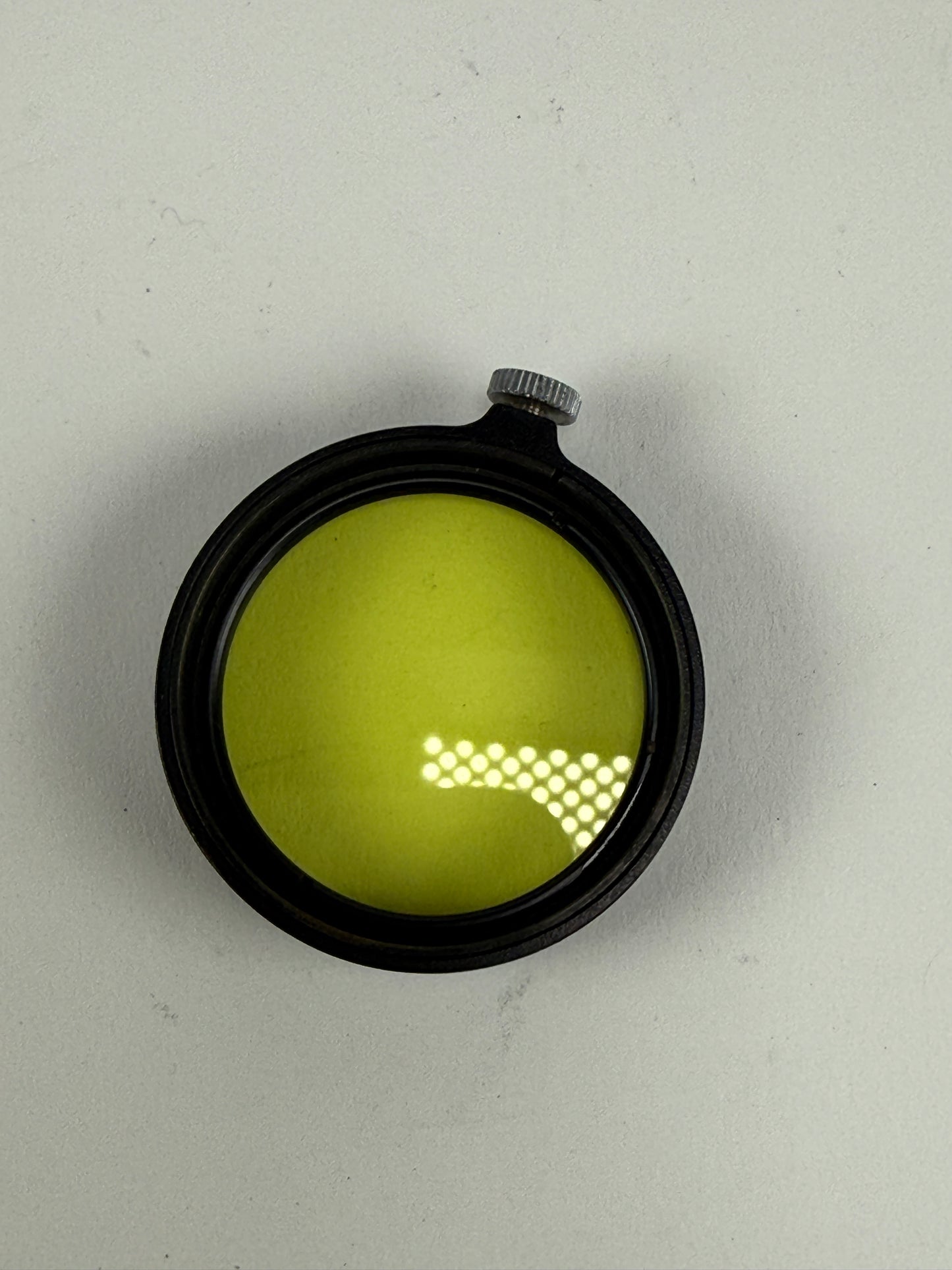 Leitz Leica Black A36 Yellow 1 Contrast Camera Lens Filter - Summitar push on 36mm