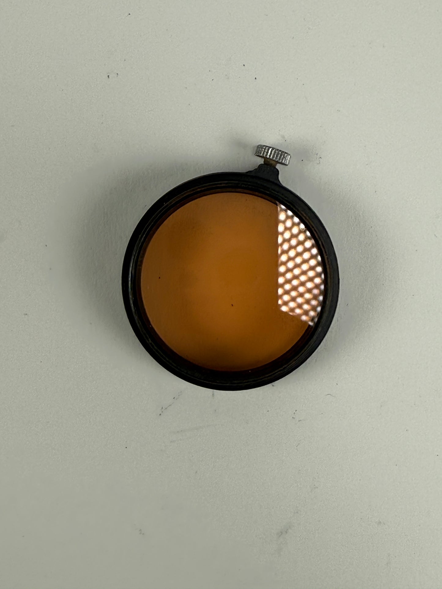 Leica Leitz A36 36mm Amber A Warming Chrome Ring Filter