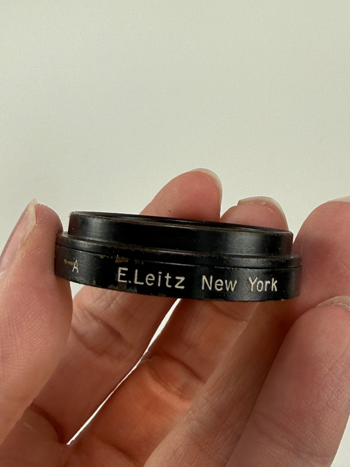 Leica Leitz A36 36mm Amber A Warming Chrome Ring Filter