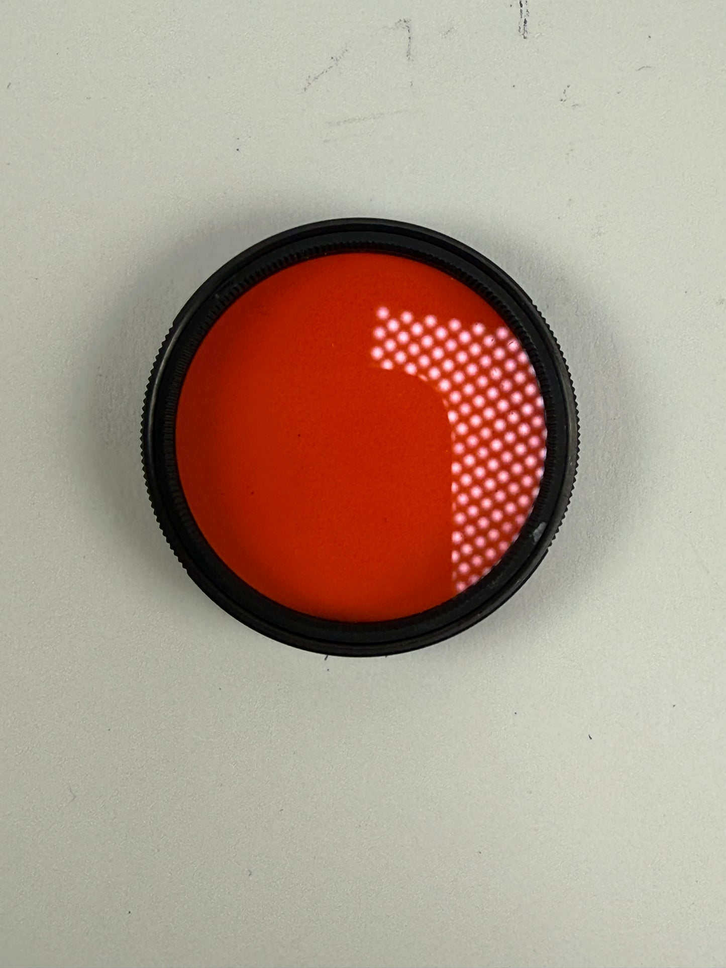 Leica Leitz Wetzlar E39 39mm Red Filter Black