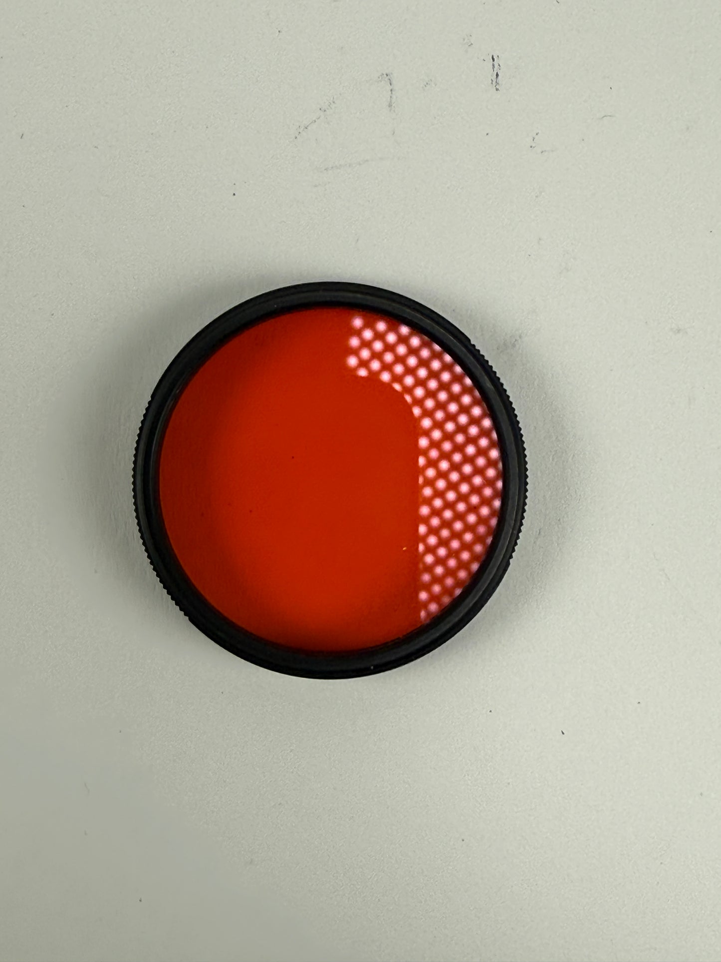 Leica Leitz Wetzlar E39 39mm Red Filter Black