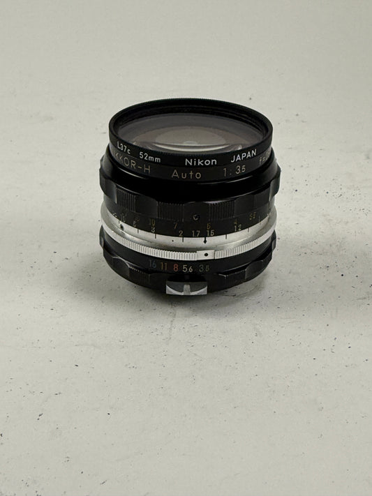 Nikon Nikkor H 2.8cm 28mm f3.5 Non Ai Lens