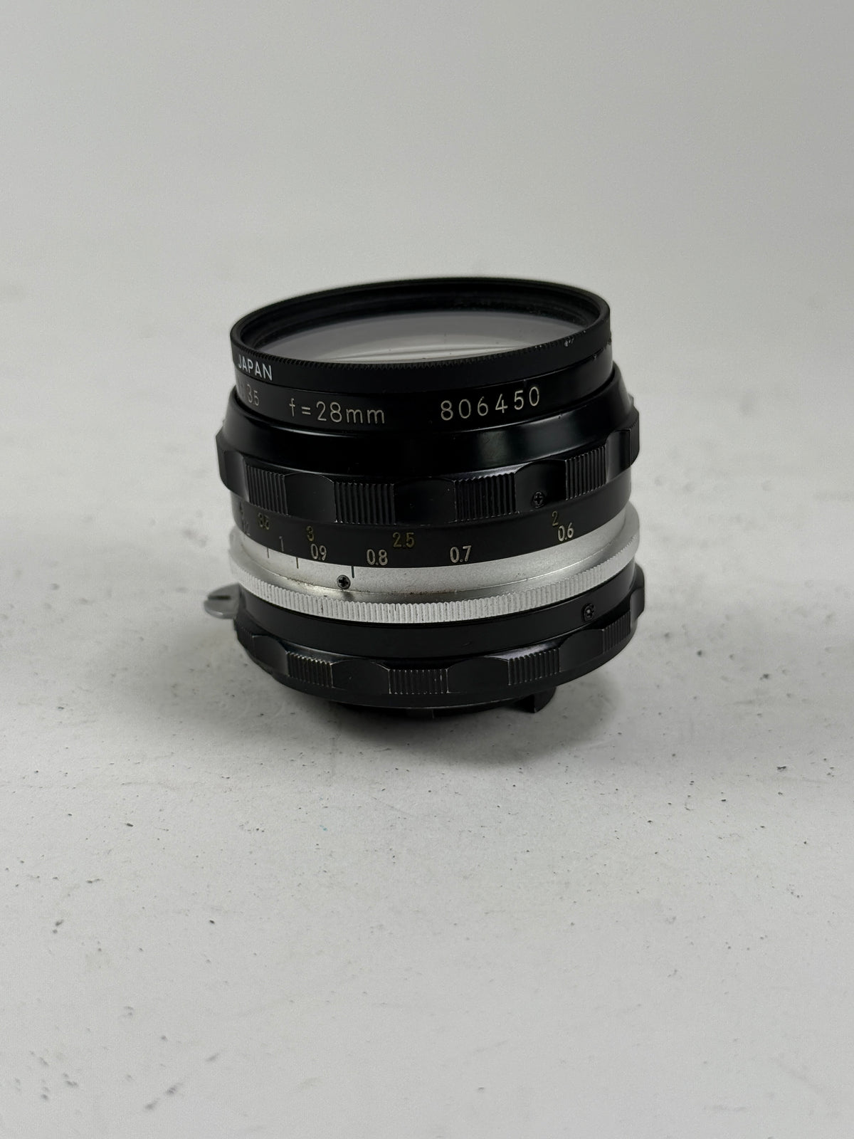 Nikon Nikkor H 2.8cm 28mm f3.5 Non Ai Lens