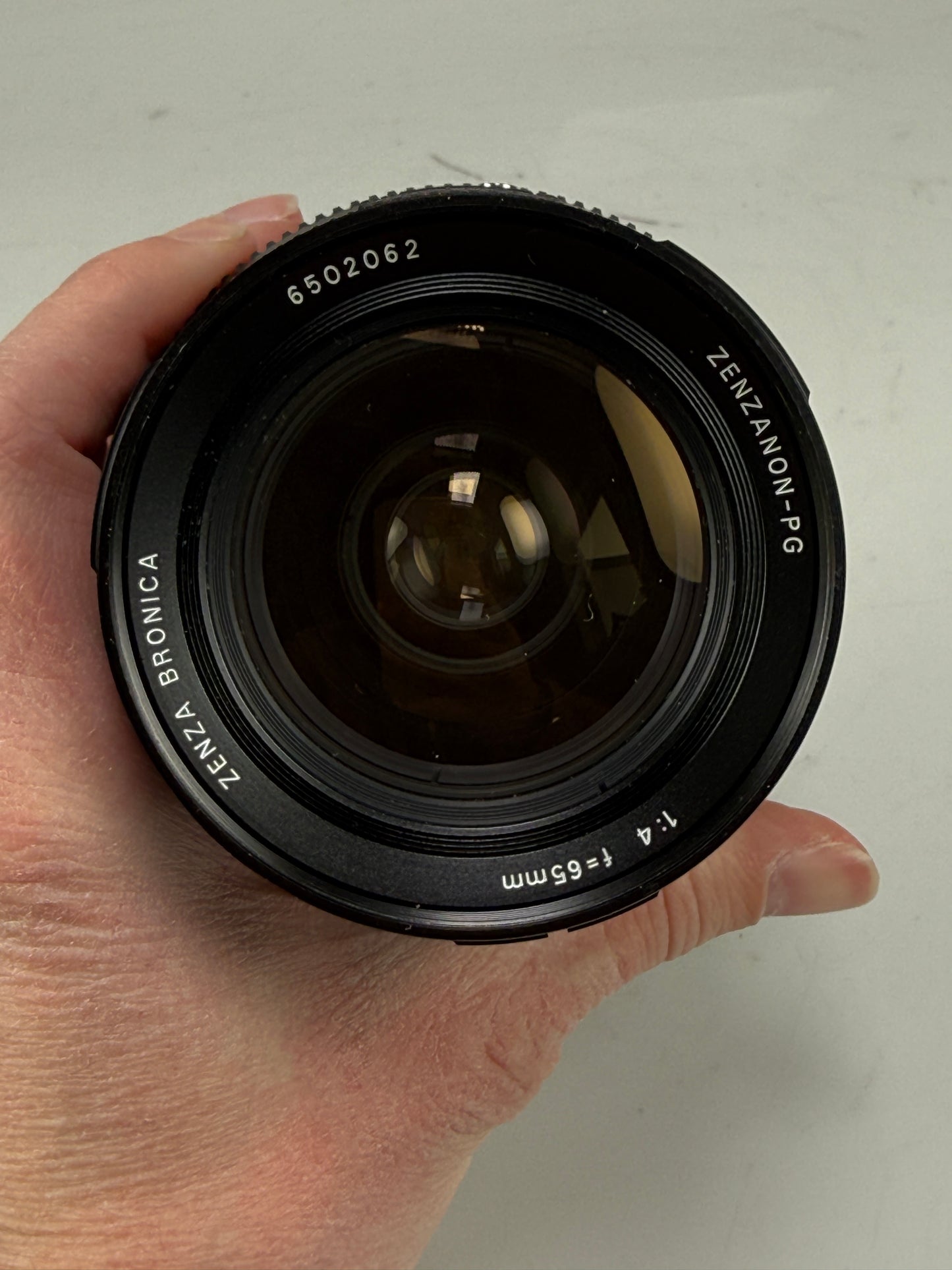 Zenza Bronica Zenzanon PG 65mm f4 for GS-1 lens