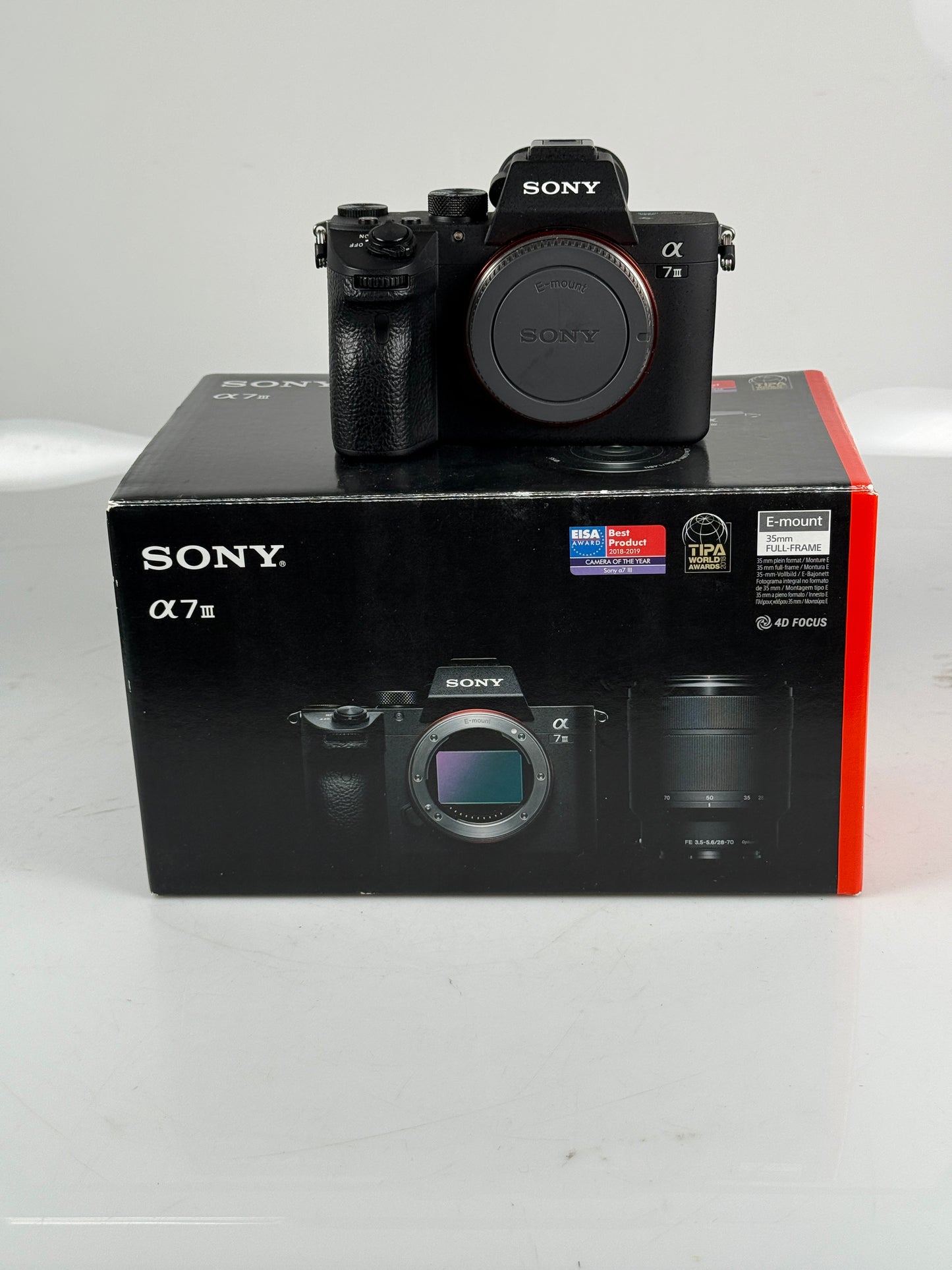 Sony Alpha A7III 24 MP Full-Frame Mirrorless Camera (Body Only)