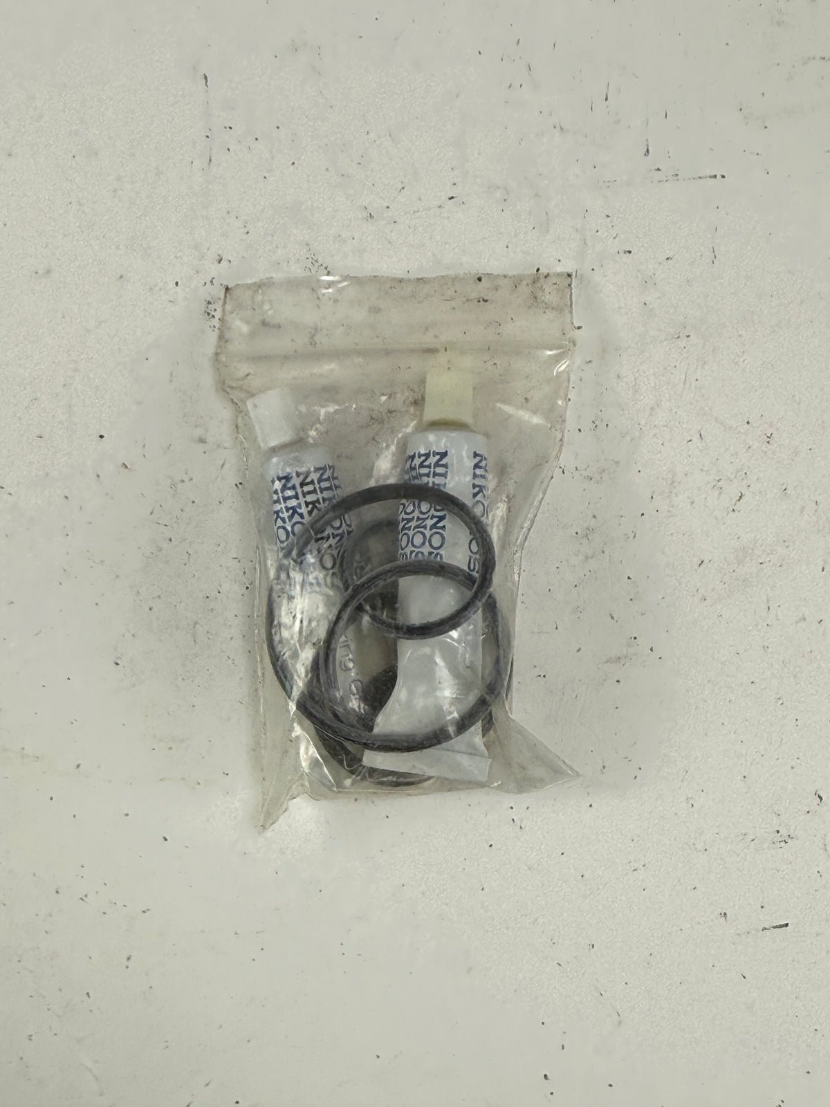 Nikon O Ring Grease Tube Nikonos NOS Tubes OEM Genuine w/ rubber gaskets