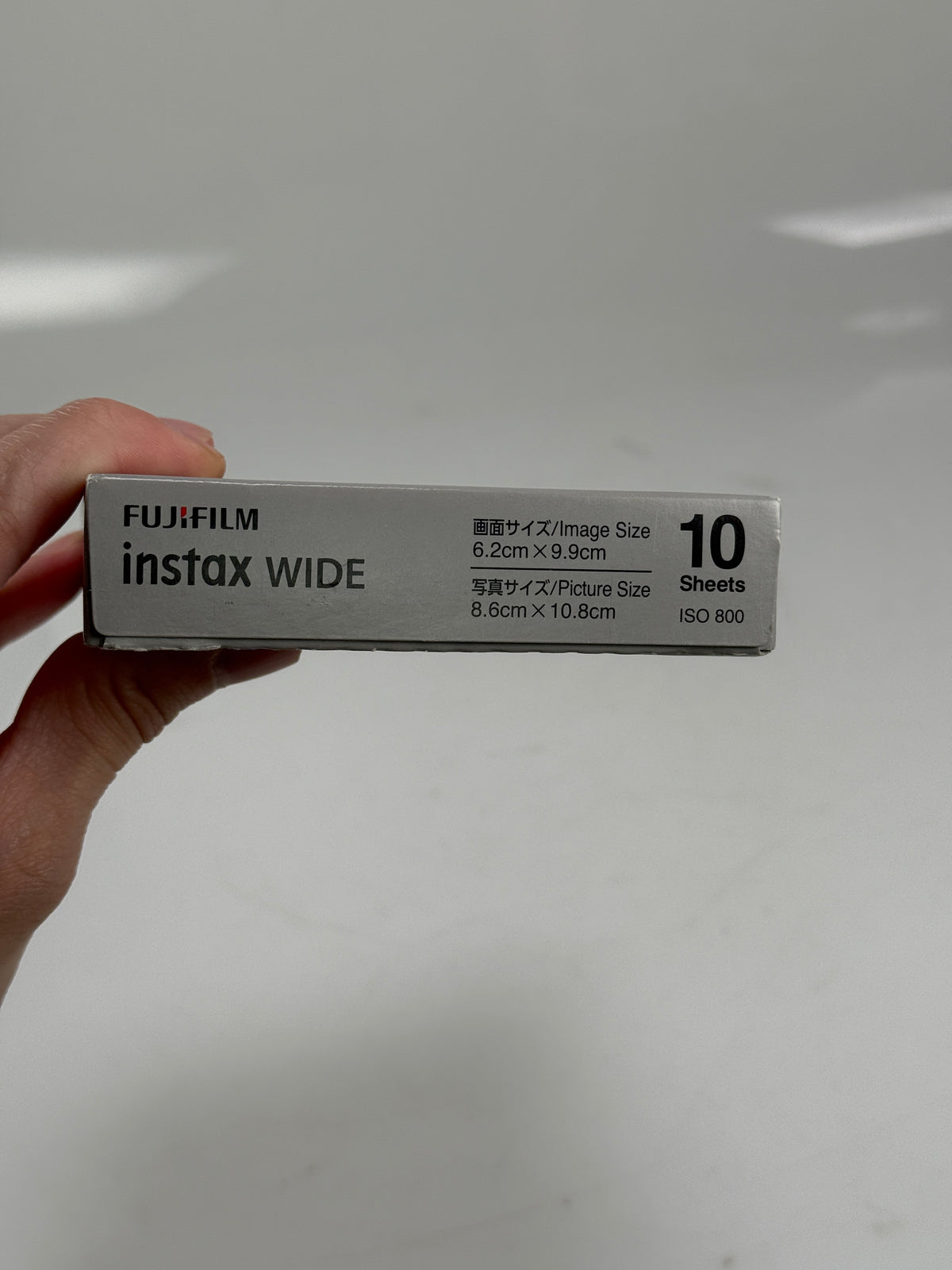 Fujifilm Instax Instant Film Mono Chrome Wide Picture Format ISO 800