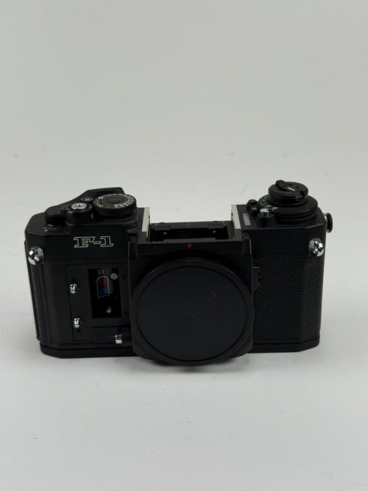 Canon F-1 New Black 35mm SLR Film Camera Body