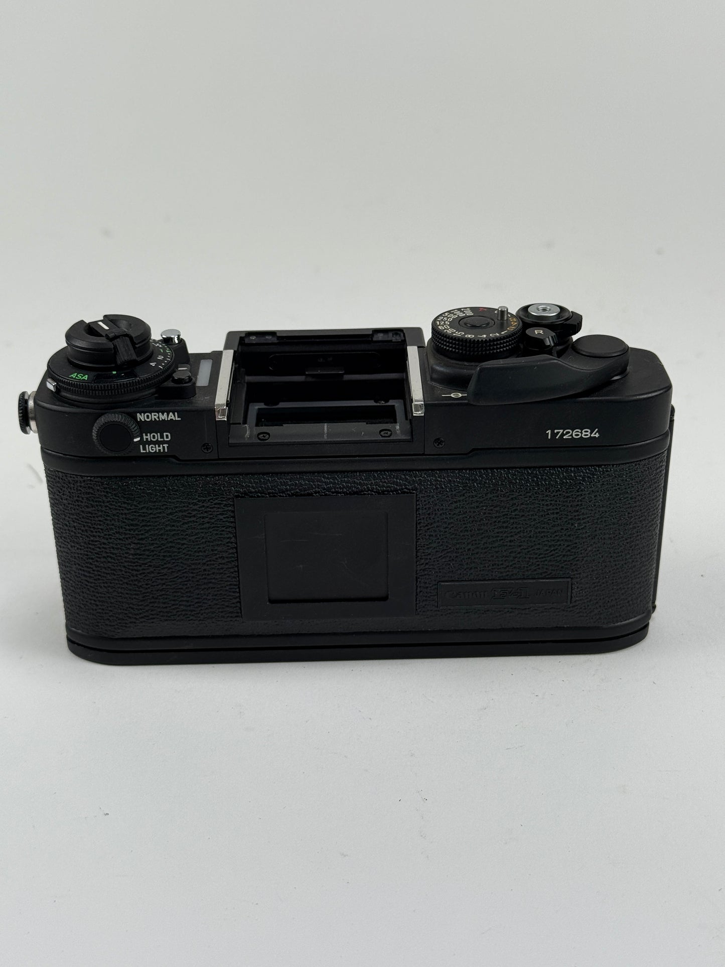 Canon F-1 New Black 35mm SLR Film Camera Body
