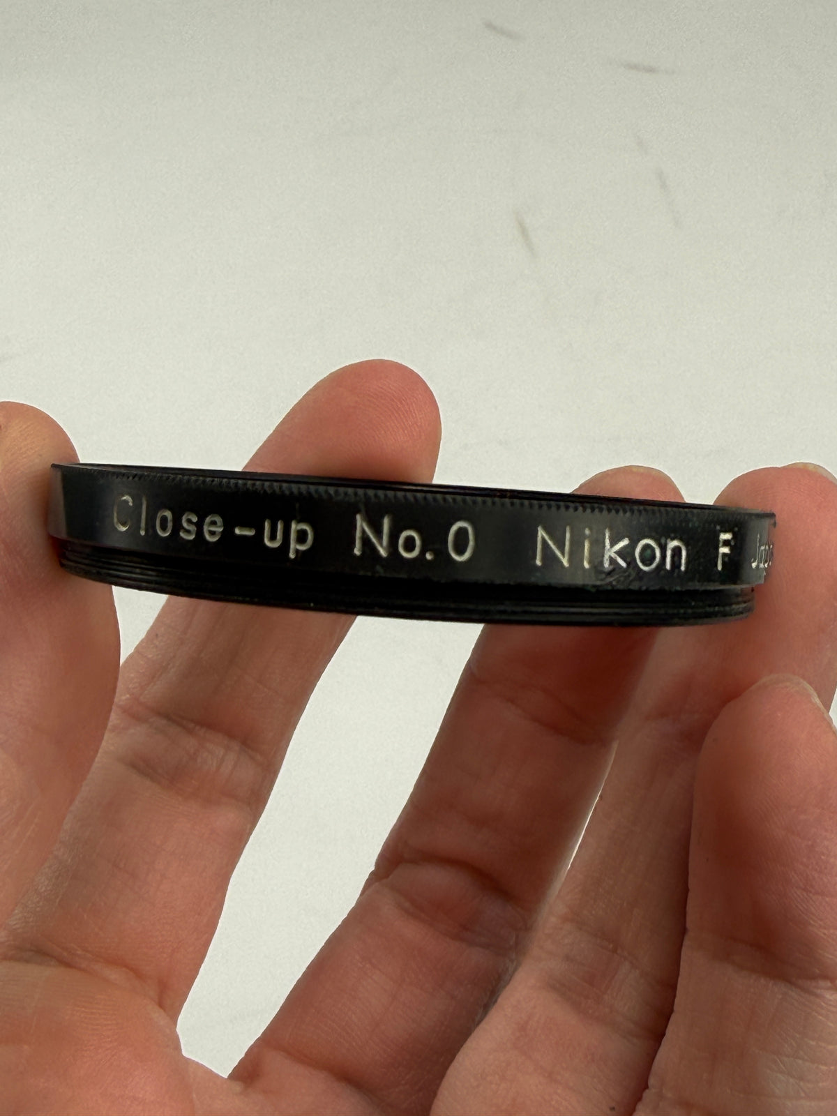 Nikon Close-Up Lens Nikkor F No. 0 With Leather Case Filter 52mm