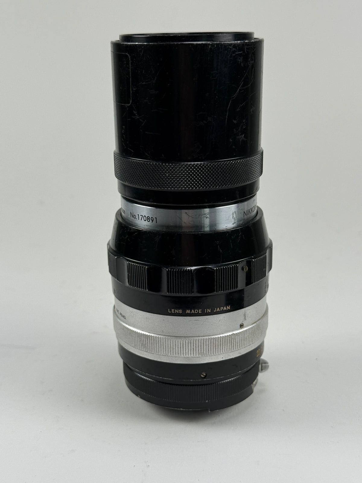 Nikon Nikkor-Q 200mm f4 20cm Non AI lens