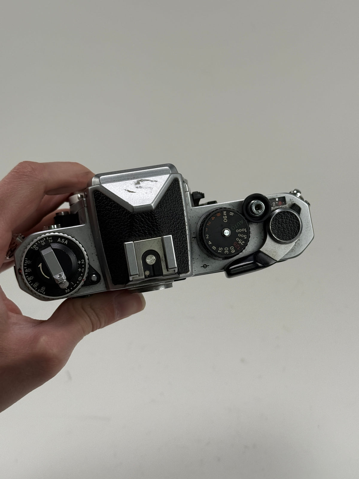 Nikon FE silver chrome 35mm SLR Film Camera Body