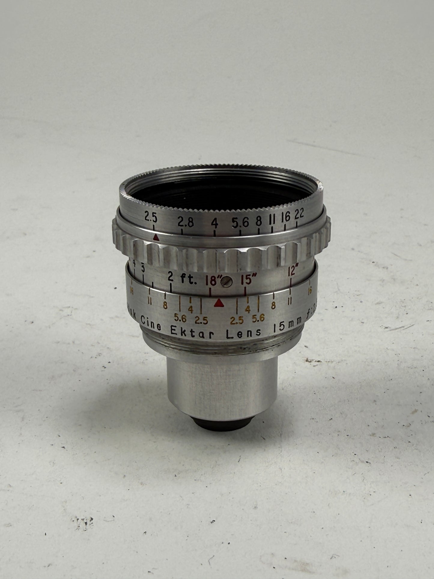 Kodak Cine Ektanon 15mm f2.5 S Mount Camera Lens