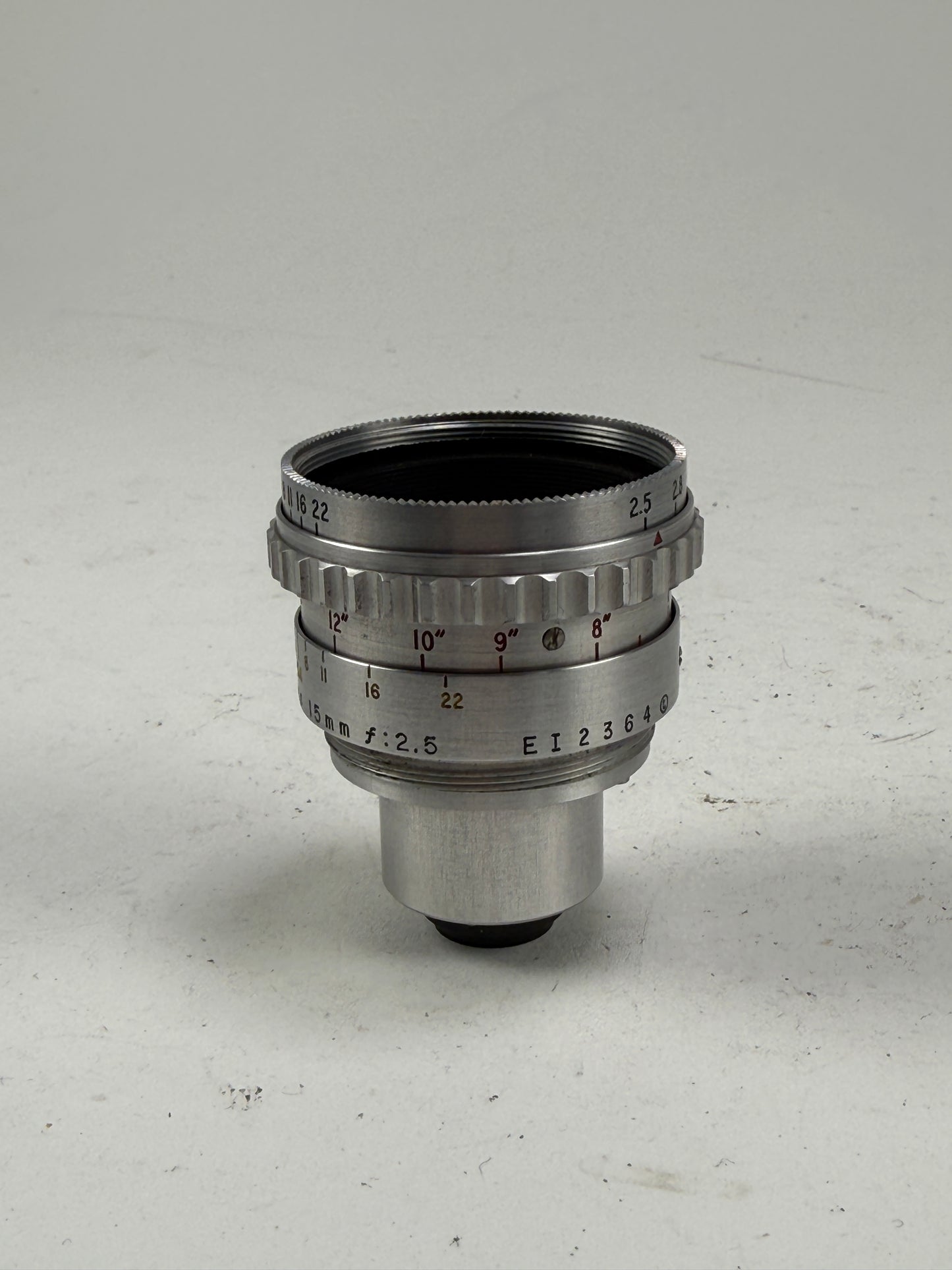 Kodak Cine Ektanon 15mm f2.5 S Mount Camera Lens