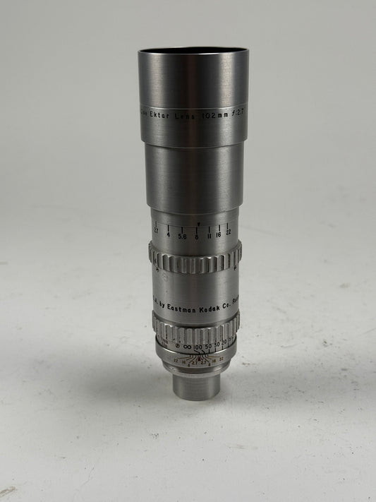 Kodak Ektar 102mm F2.7 Telephoto 16mm Cine Lens S Mount