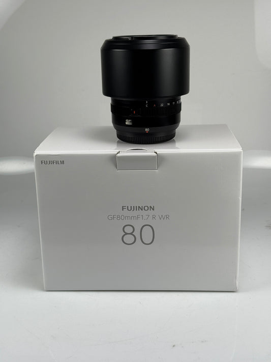 Fuji Fujifilm GF 80mm F/1.7 R WR Lens GFX