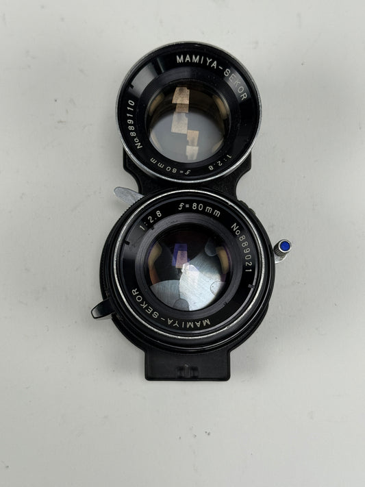 Mamiya Sekor 80mm F2.8 Blue Dot TLR LENS C220 C330