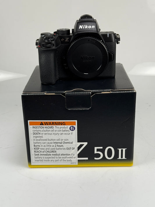 Nikon Z 50 II 20.9MP Mirrorless Camera Body