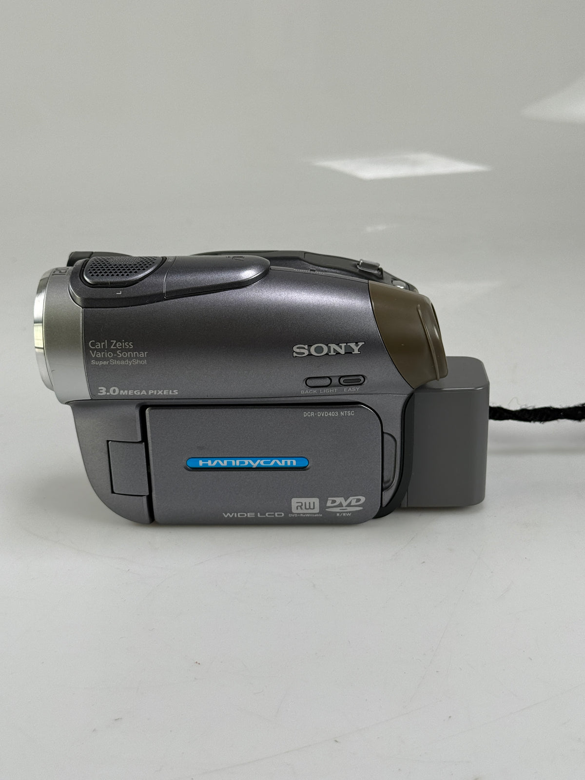 Sony Handycam DCR-DVD403 Silver 3MP DVD Video Camcorder