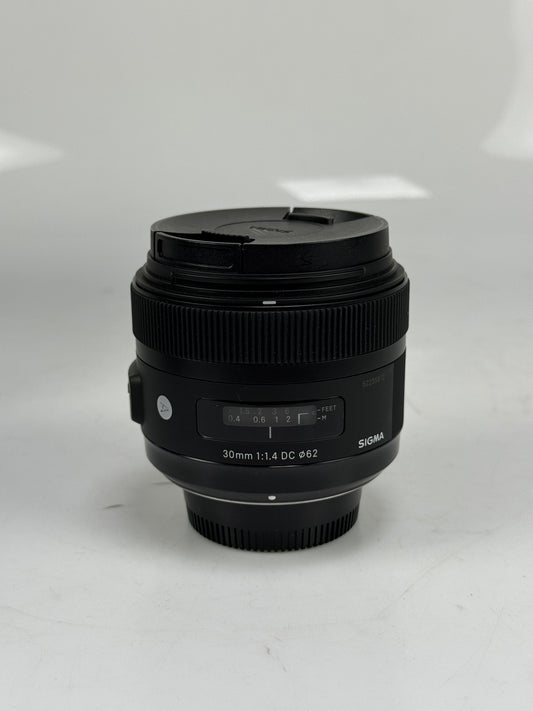 Sigma 30mm F1.4 Art AF Lens for Nikon F mount