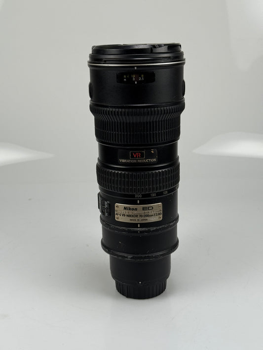 Nikon Nikkor AF-S 70-200mm f2.8 G ED VR Lens