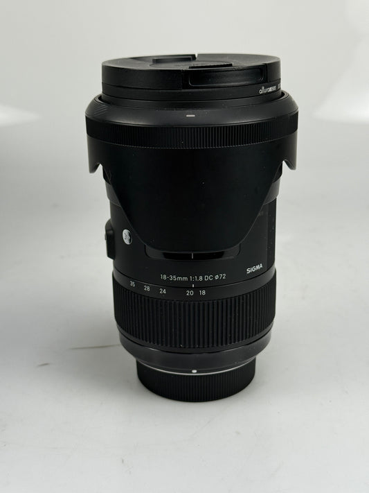 Sigma AF 18-35mm f1.8 DC HSM Art Lens Nikon F Mount