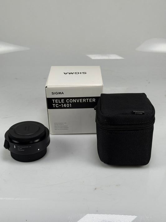 Sigma TC-1401 1.4x Teleconverter Converter for Nikon F mount